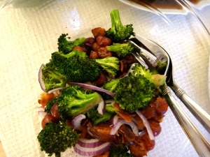 broccoli-grape salad